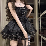 MQTIME  -  Girls Birthday Lolita Tutu Dress Trailing Princess Adult Party Dress Women Wedding High Quality Dress Photography Clothes