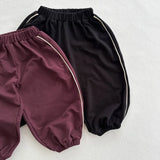  MQTIME  -  Autumn New Children Casual Pants Solid Boys Sweat Pants Fashion Baby Harem Pants Girls Loose Trousers Cotton Kids Clothes