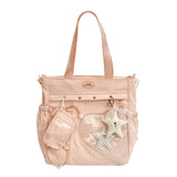  MQTIME  -  Korean Style Clear Window Pocket Tote Bag Women Star Pendant Large Capacity Daily School Handbags Fashion Shoulder Bags