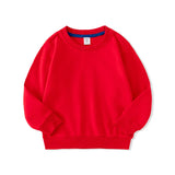 MQTIME  -   Long-sleeve Pullover Boys Spring Autumn Girls Cotton Sweatshirt Soft Breathable Baby Sweatshirt Comfortable Children Casual Kids