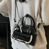  MQTIME  -  Fashion Cute Large Capacity Lace Cute Pu Leather Crossbody Bag Women's Bags Shoulder Bag Tote Bags Purse Tote Bag Messenger Bags