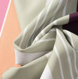  MQTIME  -  Sexy Color Block Striped Sling Maxi Dress Women Spaghetti Strap High Split Slim Long Dresses Summer New Lady Holiday Robes