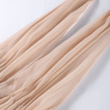 MQTIME  -  Elegant Party Dresses Lightweight Pastel Flowy Ruffle Feminine Women Dress Sexy Modest Trend Summer Vocation Beach Evening Gown