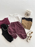  MQTIME  -  Autumn New Children Casual Pants Solid Boys Sweat Pants Fashion Baby Harem Pants Girls Loose Trousers Cotton Kids Clothes