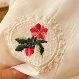 MQTIME  -  Girls Dress Autumn Girls Princess Dress   New Spring Children Kids Baby Embroidery Ruffle Long Sleeve Dresses Vestidos 2-8Yrs