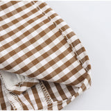 MQTIME  -  Fashion Plaid V Neck Cami Top Women Elegant Sleeveless Spaghetti Strap Camisole Tops Casual Going Out Outfit For Spring Summer
