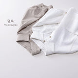 MQTIME  -  Spring New Children Long Sleeve Shirts Solid Boys Lapel Shirts Kids Girls Pocket Cardigan Baby Casual Tops Infant Clothes