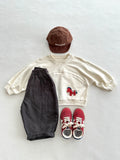  MQTIME  -  Autumn New Children Casual Pants Fashion Boys Simple Pocket Trousers Solid Baby Girls Loose Harem Pants Cotton Kids Clothes