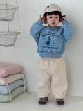  MQTIME  -  Winter New Children Fleece Sweatshirt Cute Boys Girls Long Sleeve Cartoon Tops Baby Warm Sweatshirt Kids Casual Pullover