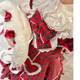 MQTIME  -  Summer Sweet Lolita Peter Pan Collar Puff Short Sleeve Women Blouse Y2k Bow Appliques Single Breasted Clothes Casual Cute Shirt