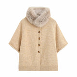 MQTIME  -  Women Autumn Winter Fashion Knitted Top For Women Casual Button Long Sleeve Sweater Fashion Loose Lady Button Cardigans Red Coat