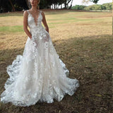  MQTIME  -  Elegant White Lace Maternity Bride Photoshoot Dress V Neck Long Train Maxi Gown Floral Pregnancy Outfit Beach Baby Shower Wear