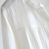 MQTIME  -   Sexy Sleepwear Women Cotton Night Dress V-Neck Long Sleeve Nighties Spring Summer New Nightgown Nightdress
