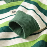 MQTIME  -  Boys Autumn Striped Sweatshirt Children Wrm Pullover Kids casual Loose Tops Teenage Fashion Warm Jumper 4-14 Years Old