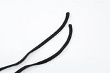 MQTIME  -  Woman Sexy Metal Buckle Detail Hollow Backless Halter Top Black Tanks & Camis Sexy Summer Deep V Neck Crop Tops