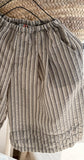 MQTIME  -  New Summer Toddlers Kids Striped Wide Leg Pants Loose Casual Ankle-length Linen Cotton Baby Boys Girls Trousers