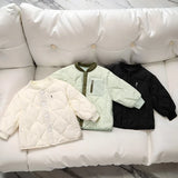 MQTIME  -  Children's Cotton Jacket Boys Down Coats Winter Girls Warm Loose Clothing Autumn Kids Fashion Outwears 2025 New Casual Tops