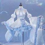 MQTIME  -  Ramrem glass cosplay Handmade Young Girls Birthday Lolita Tutu Dress Flower Party Dress Women Wedding High Quality Dress