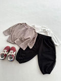  MQTIME  -  Autumn New Children Casual Pants Solid Boys Sweat Pants Fashion Baby Harem Pants Girls Loose Trousers Cotton Kids Clothes