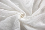 MQTIME  -  Summer New White Pleated V-neck Slim Hip Dress Feminine Hot Girl Slip Skirt