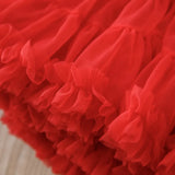 MQTIME  -  2-7y Girls Clothing Set O Neck Sweaters And Tulle Skirt 2 PCS Knit Suit Baby Ball Gown Suit