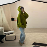  MQTIME  -  New Hooded Pockets Sweater For Women Elegant Long Sleeve Knitted Pullovers 2026 Autumn Cozy Casual Lady Jumper Street Chic Tops