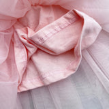 MQTIME  -  Baby Girl Princess Pearl Strap Layered Tutu Dress Child Vintage Vestido Party Wedding Pageant Birthday Baby Clothes 1-10Y