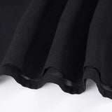 MQTIME  -  Elegant Low Waist Mid-length Skirt, Personalized Street Style Design, Hot Diamond Loose Drape Skirt