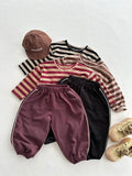  MQTIME  -  Autumn New Children Casual Pants Solid Boys Sweat Pants Fashion Baby Harem Pants Girls Loose Trousers Cotton Kids Clothes