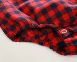 MQTIME  -  2Piece Fall Toddler Boy Outfits Newborn Clothes 0 3 Months Korean Fashion Plaid Long Sleeve Bodysuit+Jeans Baby Clothing BC1636