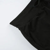 MQTIME  -  Women's Low Waist Drawstring Shorts Slim Fit Casual Knit Pants Sporty Bottoms for All Seasons, Comfortable Home Wear