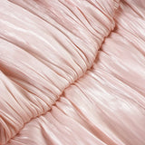 MQTIME  -  Fashion Women's Off Shoulder Mini Dress Pleated Shiny Elegant Romantic Luxury Party Evening Gala Dress Female Dress