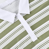  MQTIME  -  Striped Polo Neck T-Shirt Fashion Top Women's Spring/Summer 2026 New