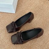  MQTIME  -  Mary Jane Women's Summer New Style High-Heeled Square-Toe Slouchy Sandals