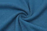  MQTIME  -  American Y2k Summer Sexy Square Collar Short Sleeve Slim Solid All Match Knitted Dresses