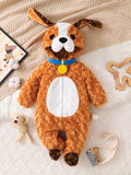 MQTIME  -  Toddler Cat Costume Lovely Short Sleeve Button-up Hooded  Baby Romper Sweet Halloween Animal Outfit