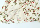  MQTIME  -  2026 Spring and Summer New Holiday Style Printing V-neck Lace-up Waist Dress