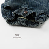 MQTIME  -  Spring New Children Striped Jeans Fashion Girls Casual Pants Baby Denim Trousers Kids Loose Harem Pants Infant Clothes