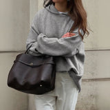 MQTIME  -  Autumn/Winter New Casual Simple Long-Sleeved Hooded Jumper