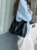 MQTIME  -  Korean Sle Large Capaci Tote Bag Women's Faionable Crossbody Bag Underarm Bag Lazy Sle Handbag for Autumn Winter