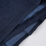 MQTIME  -  Casual Solid New Dress Sets Women Summer Bandage Lmitation Denim Tube Tops Mid-Waisted A-Line Mini Skirts Two Piece Suits