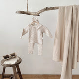 MQTIME  -  Spring New Baby Long Sleeve Clothes Set Infant Girls Floral Tops +Leggings +Headband 3PCS Suit Cotton Toddler Outfits