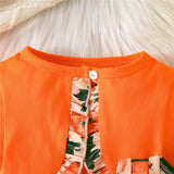 MQTIME  -   Halloween Clothing Sets Kids Shawl Tops+Dress 2Pcs Outfits Girls Carnival Party Cosplay Costume Children Print Suits 0-5 Years