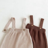 MQTIME  -  New Autumn Winter 0-3Yrs Toddler Baby Girl Boys Clothes Infant Baby Girls Boys Long Sleeved Solid Color Cardigan Jumpsuit