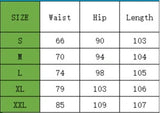 MQTIME  -  American Style Fashion Jeans Ripped High Waist Retro Elastic Slim Fit Jeans Women Flared Pants Bootcut Full Length