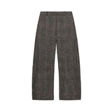  MQTIME  -  Fashion Top Pants Women's Set Stand Collar Full Sleeve Elastic Waist Shirt Straight Trousers Female Sets Autumn Lady Suit