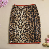 MQTIME  -  Popular Leopard Sequins Sexy Mini Skirts Women Y2K Skinny Tight Wild Hottie Streetwear Stretch Midnight Clubwear Short Bottom