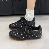  MQTIME  -  Women's Sneaker Flats Sport Shoes Fashion Running Walking Shoes Summer Trend Lace Up Casual Shoes Comfort Mujer De Zapatos