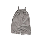  MQTIME  -  Autumn New Children Casual Overalls Cotton Boys Sling Trousers Fashion Kids Jumpsuit Baby Girls Striped Wide Leg Pants