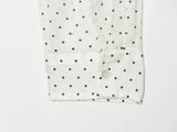 MQTIME  -  Elegant Women's Polka Dot Short Tulle Shirt Summer Lapel Long Sleeve Hem Drawstring Translucent Top Female Street Blouse